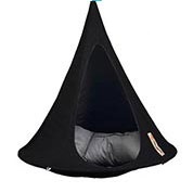 Hamac suspendu - Cacoon Enfant - Noir